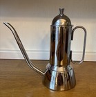 Vintage Miu France 18 10 Stainless Steel Olive Oil Cruet Italy Gooseneck Mcm