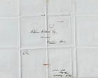 1845 Letter From Boston  Ma To Castine  Me