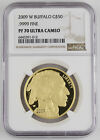2009 W  50 American Buffalo 1 Oz 9999 Gold Proof Coin Ngc Pf70 Pr70 Ultra Cameo