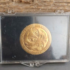 Vintage 1962 Seattle World s Fair Official Us Space Medal In Original Case