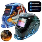 Auto Darkening Welding Mask Helmet Solar Powered Welders Arc Tig Mig Grinding Us
