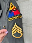 Vintage U s  Army Uniform Dress Jacket Size 39r Army Green Wool Blend