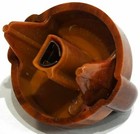 Knob A c Heater Air Control Wood Grain Plastic Fits Peterbilt 1995-2005 Ea 