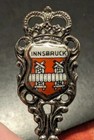 Vintage Innsbruck Spoon Collectible 90 Silver Plated With Enamel Crest