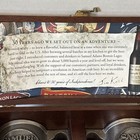 Samuel Adams Beer 30th Anniversary Set Of 2 Metal Pewter Steins In Wooden Box