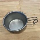 Vtg Rocky Cup Stainless Steel Camping Hiking 1 Cup 250ml Measure Made In Usa