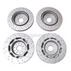 4pcs New Front   Rear Brake Rotors For Maserati Granturismo Gt   Quattroporte