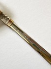 Aegean Weave Golden By Wallace Sterling Silver Teaspoon 6 5 8  Mcm Flatware