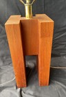 Vintage Automax New York Vintage Mid Century Modern  Teak Lamp
