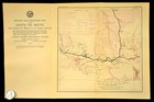 1915 Antique Santa Fe Railroad Map Red Lake Az Johnson Canyon Railroad Tunnel