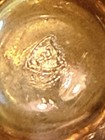 Vintage Federal Amber Depression Glass Mini Beer Mug Shot Glass Bareware