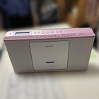 Cd Player Sony Zs-e80 Am Fm Radio Boombox Pink Slim Language Learning Dpc Japan