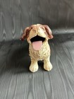 Antique Toscano Cast Iron Cavalier King Charles Spaniel Mechanical Coin Bank 