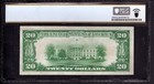 1928  20 Gold Certificate Note Fr 2402 Aa Block Pcgs B Extremely Fine Xf 40