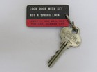 Vintage Hotel Statler New York Ny Room 1217 Key Fob Rare Motel Inn Original Adv