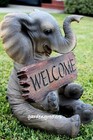 Large Elephant Statue Elephant Welcome Statue Elephant Figurine