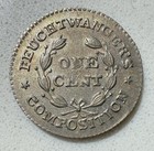 1837 Feuchtwanger s Composition One Cent Hard Times Token Coin