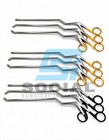 Caspar Intervertebral Bayonet Disc Rongeur Set Of 9 Pcs Orthopedic Spine