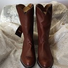 Acme Hawkeye Men s Brown Leather Pull-on Western Work Boots Us Size 14 D