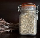 Holy Thistle blessed Thistle Dried Herb In A 8 Oz  Glass Jar  Apothecary Jar 