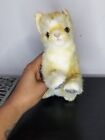 Hansa Ginger Kitten Handmade Plush Posable Wired Front Arms