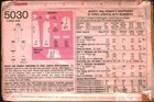 5030 Vintage Simplicity Sewing Pattern Misses Bloomers 1970s Pajama Bottoms Oop