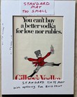 Vintage Original Print Ad Gilbey s Vodka