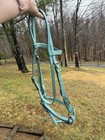 Two Horse Tack Horse Size Beta Biothane Bridle W  Western Hackamore Noseband