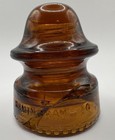 Cd 164 Orange Amber Hemingray - 20 Glass Insulator