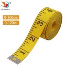 120  Body Measuring Ruler Sewing Tailor Tape Measure Seamstress Soft Flat