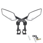 2pcs Cycling Mtb Bike Mirrors 22-25mm For Mountain Road Bike E-bike Scooter