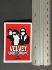 The Velvet Underground Logo Sticker Red 60s Glam Rock Band Lou Reed Bowie New 