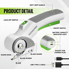 Workpro 4v Cordless Electric Scissors Usb Rechargeable Powerful Shear Cutter New