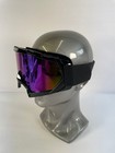 Yy009a Black Ski snow Goggles Sunglasses Mirrored Lens