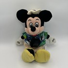 Disney Tourist Mickey Beanie Bean Bag Plush