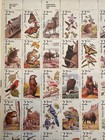 1987 N American Wildlife Stamps Full Sheet Of 50 Stamps 22 Cent  Mnh In Folder