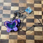 Vintage Y2k Purple Butterfly Hitclips Micro Music Player Keychain