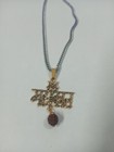 Shiv Locket pendent With Steel Chain Rosary Rudraksha Bead Hindu Puja Pooja Gift