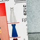 Mccalls 3129 Dress W Princess Seams Square Round Neck Misses Size 14 18 Pattern