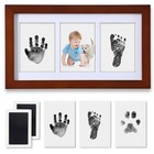 Hand And Footprint Kit inkless Handprint Kit With 2 Safe Clean-touch Ink Pads   