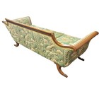 Vintage Duncan Phyfe Style Carved Wood Floral Sofa Couch - Freight local Pickup