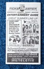 Madonna Who s That Girl Tour Ticketmaster Promo Fold-out Pamphlet Guide 1987