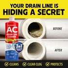 Ac Drain Line Cleaner     Fast Acting Plant-based Formula  Multi-use Hvac   