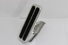 Billet Aluminum Floor Mount Gas Pedal Black Throttle Cable Combo Universal