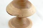 Mushroom Custom Hand Turned Wood Magic Mushroom Raw Rustic Psychedelic Art