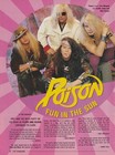 Poison Original 1991 Poster Magazine Article Pinup Clipping Bret Michaels