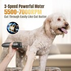 Wahl Professional Pet Clippers Dog Grooming Kit Heavy Duty Trimmer Thick Hair Us
