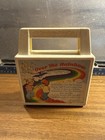 Vintage 1981 Fisher Price Radio Music Box    over The Rainbow     794 Tested Works