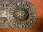 Antique 19th C   Azerbaidzhan Russia Ottoman Silver Nielo Belt Buckle 198 2g