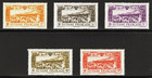 French Guiana Scott  c1-8 1933 Complete Air Post Set - Very Fine extra Fine Mnh